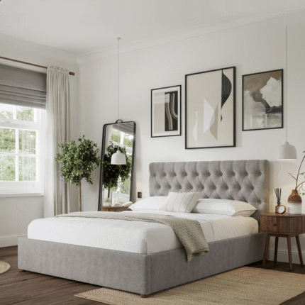 Luxury Velvet Bed Queen Size for Luxury Bedrooms
